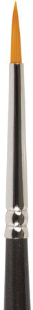 Кисть художественная проф. BRAUBERG ART CLASSIC, синтетика жесткая, круглая, № 2, длинная ручка, 200657