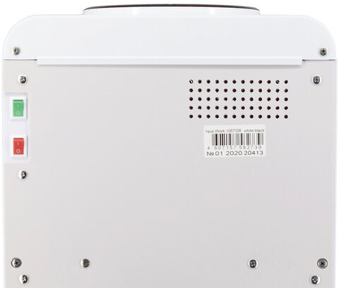 Кулер для воды AQUA WORK 105-TDR, настольный, НАГРЕВ/ОХЛАЖДЕНИЕ ЭЛЕКТРОННОЕ, 2 крана, белый, 24006