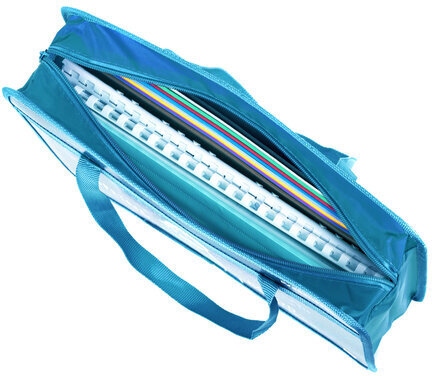 Папка на молнии с ручками BRAUBERG А4, 1 отделение, пластик, 80 мм, "Magic", 270867