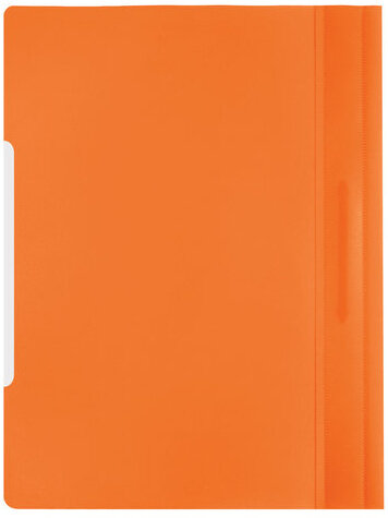 Скоросшиватель пластиковый DURABLE (Германия), А4, 150/180 мкм, оранжевый, 2573-09