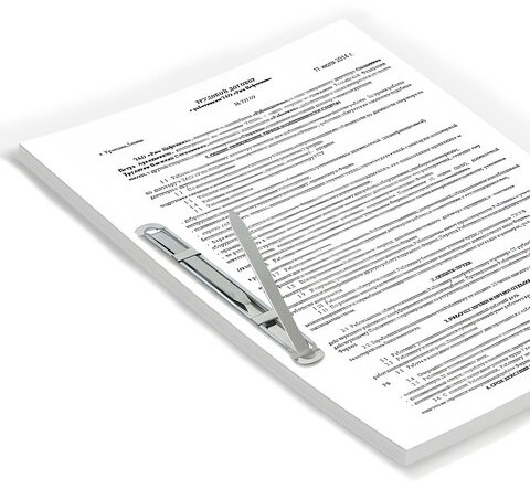 Скоросшиватель металлический STAFF "Basic", КОМПЛЕКТ 50 шт., 224622