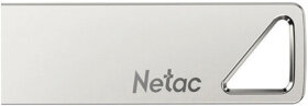 Флеш-диск 16GB NETAC U326, USB 2.0, металлический корпус, серебристый, NT03U326N-016G-20PN