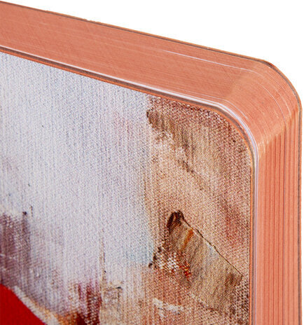 Ежедневник недатированный А5 (138х213 мм), BRAUBERG VISTA, под кожу, гибкий, 136 л., "Euphoria", 111998