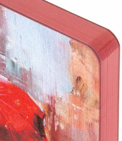 Ежедневник недатированный А5 (138х213 мм), BRAUBERG VISTA, под кожу, гибкий, 136 л., "Euphoria", 111998