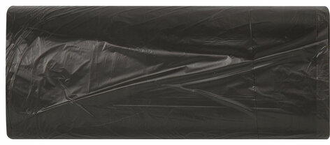 Мешки для мусора 30 л черные в рулоне 30 шт., ПНД 8 мкм, 50х60 см, LAIMA стандарт, 601377