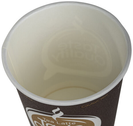 Одноразовые стаканы 250 мл, КОМПЛЕКТ 75 шт., бумажные однослойные, "Taste Quality", холодное/горячее, ФОРМАЦИЯ, HB80-280-0004-75