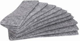 Салфетки сменные для стирателя магнитного BRAUBERG &quot;Standard&quot;, 45х145 мм, КОМПЛЕКТ 10 шт., 237094