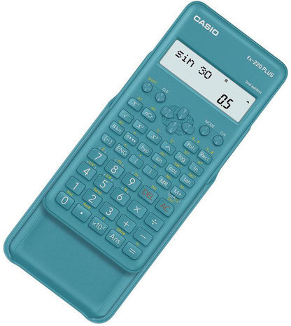 Калькулятор инженерный CASIO FX-220PLUS-2-S (155х78 мм), 181 функция, питание от батареи, сертифицирован для ЕГЭ, FX-220PLUS-2-S-