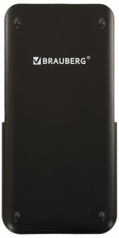 Калькулятор инженерный двухстрочный BRAUBERG SC-850 (163х82 мм), 240 функций, 10+2 разрядов, двойное питание, ЧЕРНЫЙ, 250525
