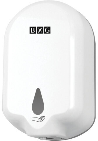 Дозатор для жидкого мыла СЕНСОРНЫЙ, НАЛИВНОЙ, 1 л, на батарейках AA (не в комплекте), BXG, ADS-1100, ASD-1100