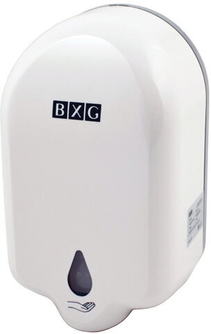 Дозатор для жидкого мыла СЕНСОРНЫЙ, НАЛИВНОЙ, 1 л, на батарейках AA (не в комплекте), BXG, ADS-1100, ASD-1100