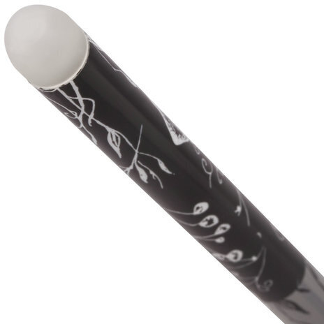 Ручка стираемая гелевая ПИФАГОР, ЧЕРНАЯ, корпус двухцветный, узел 0,5 мм, линия письма 0,35 мм, 142497