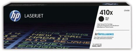 Картридж лазерный HP (CF410X) LaserJet Pro M477/M452, №410X, черный, оригинальный, 6500 страниц