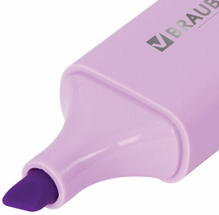 Текстовыделитель BRAUBERG "ORIGINAL PASTEL", ЛАВАНДОВЫЙ, линия 1-5 мм, 151695