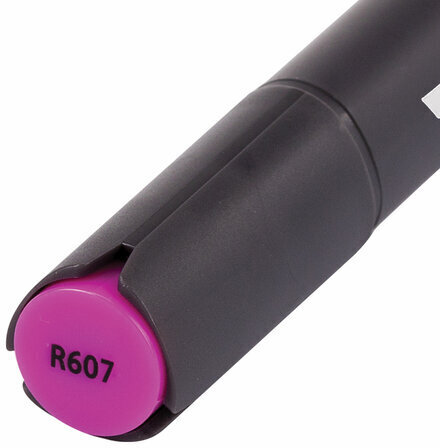 Маркер для скетчинга двусторонний 1 мм - 6 мм BRAUBERG ART CLASSIC, ЯРКО-РОЗОВЫЙ (R607), 151799