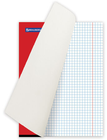 Тетрадь А5, 48 л., BRAUBERG, клетка, обложка картон, МОРДАШКА, 402045