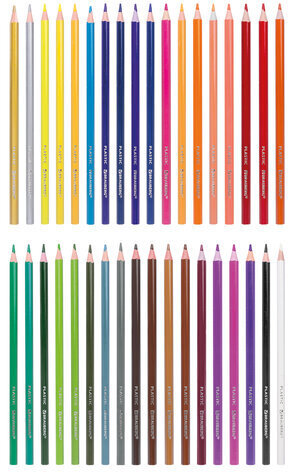 Карандаши цветные BRAUBERG PREMIUM, 36 цветов, шестигранные, грифель мягкий 3 мм, 181669