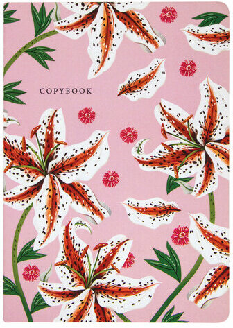 Тетради 40 л. в линию обложка SoftTouch, НАБОР 3 шт., бежевая бумага 70 г/м2, сшивка, А5 (147х210 мм), FLORA, BRAUBERG, 403798