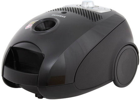 Пылесос SAMSUNG VC24LVNJGBB/EV, с пылесборником, 2400 Вт, мощность всасывания 440 Вт, черный