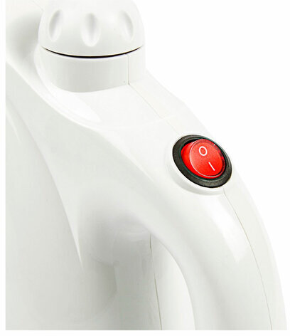 Отпариватель ручной CENTEK CT-2380, 800 Вт, пар 15 г/мин, резервуар 0,33 л, 1 режим, белый