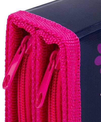 Пенал ПИФАГОР, 2 отделения, ламинированный картон, 19х11 см, "Positive Kitty", 271534