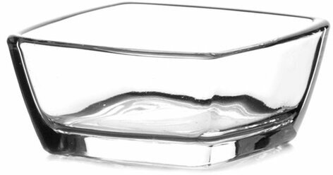 Соусник квадратный, 66 мм, КОМПЛЕКТ 6 штук, стекло, PASABAHCE "ТОКИО", фирменная коробка, 53682