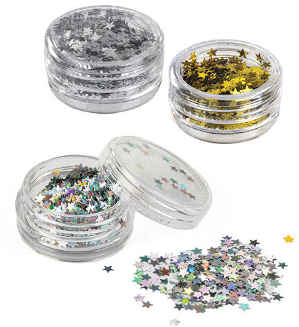 Набор слаймов 12 цветов, 16 аксессуаров, в пластиковом боксе, ЮНЛАНДИЯ, 663774