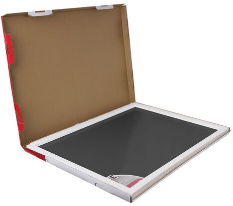 Доска магнитно-маркерная стеклянная 60х90 см, 3 магнита, ЧЕРНАЯ, BRAUBERG, 236748