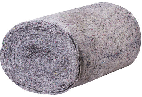 Полотно ХПП холстопрошивное ПЛОТНОЕ серое, 0,75х50м, 240(±10)г/м2, шаг 2,5мм, LAIMA Премиум, 603587