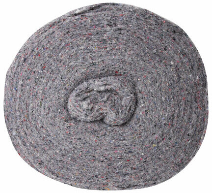 Полотно ХПП холстопрошивное ПЛОТНОЕ серое, 0,75х50м, 240(±10)г/м2, шаг 2,5мм, LAIMA Премиум, 603587