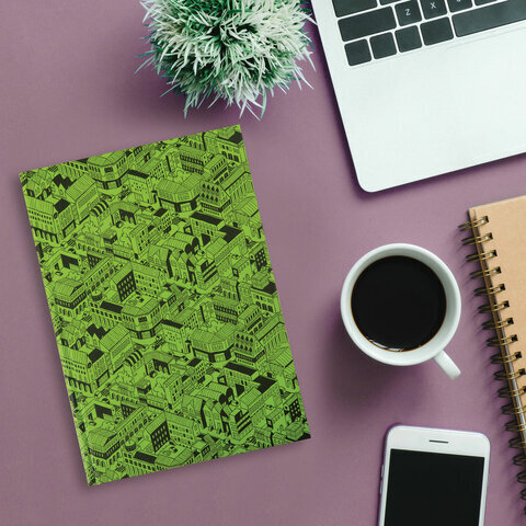 Ежедневник недатированный А5 (145х215 мм), ламинированная обложка, 128 л., STAFF, "Pattern", 113528