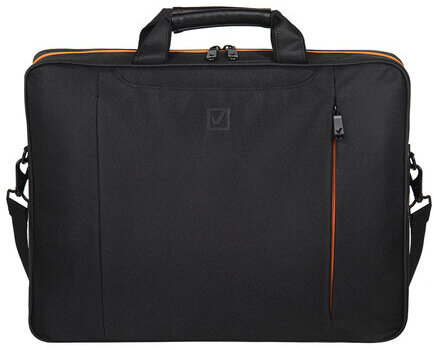 Сумка-портфель BRAUBERG "Office" с отделением для ноутбука 17,3", черная, 44х34х6 см, 270826
