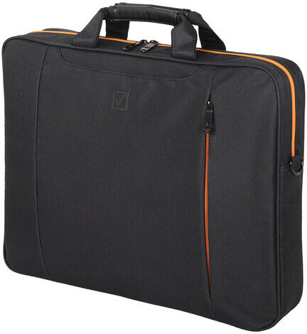 Сумка-портфель BRAUBERG "Office" с отделением для ноутбука 17,3", черная, 44х34х6 см, 270826