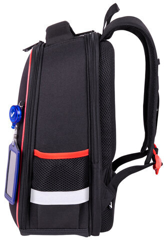 Ранец BRAUBERG FIT, 2 отделения, "Colorful lion", 38х27х14 см, 270618