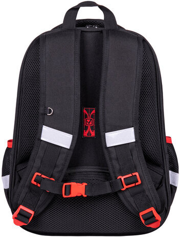 Ранец BRAUBERG FIT, 2 отделения, "Colorful lion", 38х27х14 см, 270618