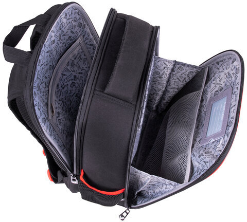 Ранец BRAUBERG FIT, 2 отделения, "Colorful lion", 38х27х14 см, 270618