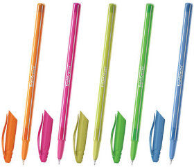 Ручка шариковая ERICH KRAUSE &quot;Cocktail&quot;, СИНЯЯ, корпус ассорти, узел 0,6 мм, линия письма 0,32 мм, 33518