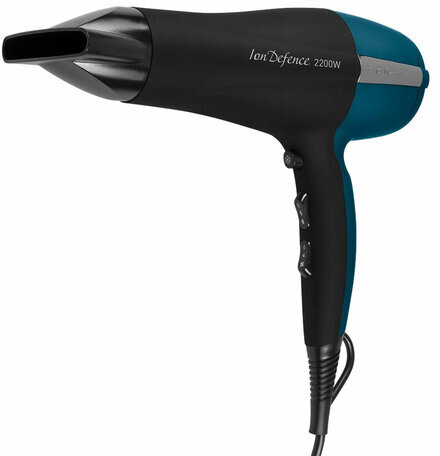 Фен POLARIS PHD 2245Ti, 2200 Вт, 2 скорости, 3 температурных режима, ионизация, морская волна, 07862