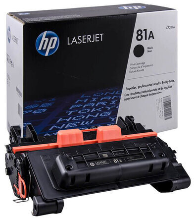 Картридж лазерный HP (CF281A) LaserJet M604n/M604dn/M605/M606/M630, №81A, оригинальный, ресурс 10500 страниц