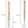 Фломастеры BRAUBERG "Смайлики", 12 цветов, вентилируемый колпачок, корпус с печатью, пластиковая упаковка, увеличенный срок службы, 150530