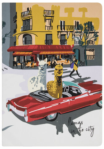 Тетради 40 л. в линию обложка SoftTouch, НАБОР 3 шт., бежевая бумага 70 г/м2, сшивка, А5 (147х210 мм), ПУТЕШЕСТВИЕ, BRAUBERG, 403799