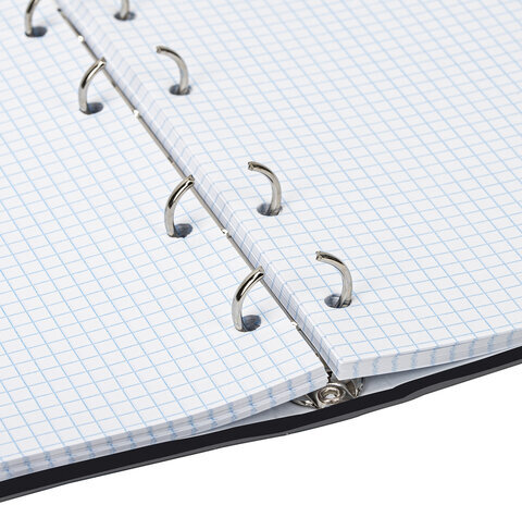 Тетрадь на кольцах А5 175х215 мм, 120 л., твердый картон, с разделителями, BRAUBERG, "Credo", 404088