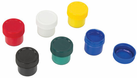 Гуашь ЮНЛАНДИЯ "ЮНЫЙ ВОЛШЕБНИК", 6 цветов по 20 мл, высшее качество, 191331