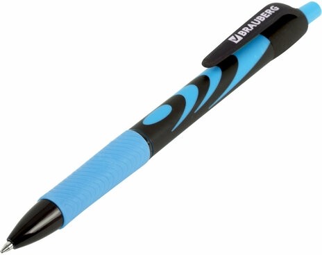 Ручка шариковая автоматическая BRAUBERG ULTRA-RT, СИНЯЯ, 0,7 мм, линия 0,35 мм, 143935