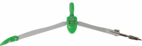 Готовальня BRAUBERG "Klasse", 2 предмета: циркуль 125 мм + колпачок, грифель, пенал с подвесом, 210320