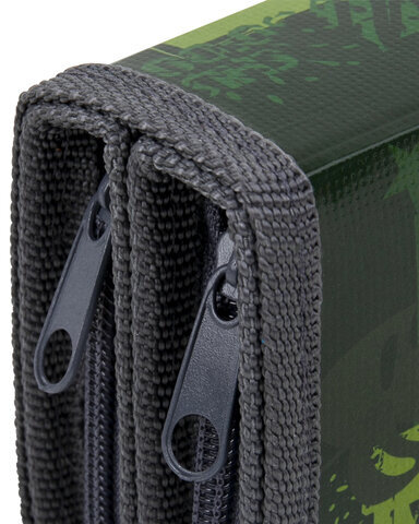 Пенал ПИФАГОР, 2 отделения, ламинированный картон, 19х11 см, "Dinoland", 271535