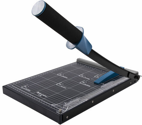 Резак сабельный BRAUBERG S10 "KATANA", на 10 л., длина реза 320 мм, металлическое основание, A4, 531116