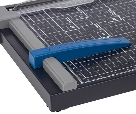 Резак сабельный BRAUBERG S10 "KATANA", на 10 л., длина реза 320 мм, металлическое основание, A4, 531116