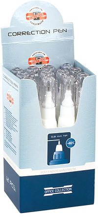 Ручка-корректор KOH-I-NOOR, 9 мл, металлический наконечник, 737294K