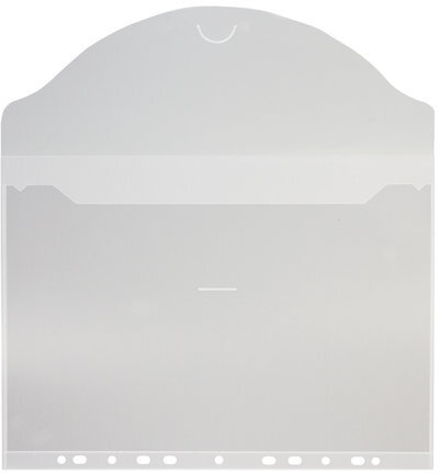 Папка-конверт с перфорацией BRAUBERG, А4, КОМПЛЕКТ 10 шт., до 50 листов, прозрачная, 0,15 мм, 227312